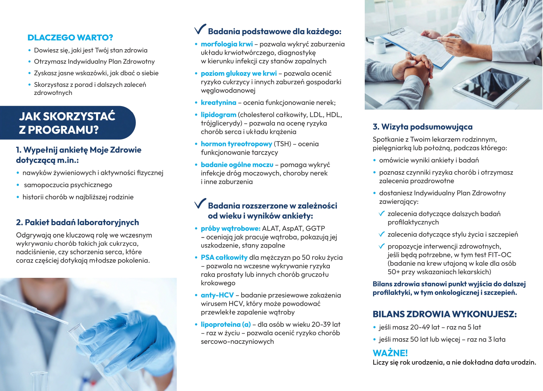 Pomiar podstawowych parametrów życiowych szczepankowo